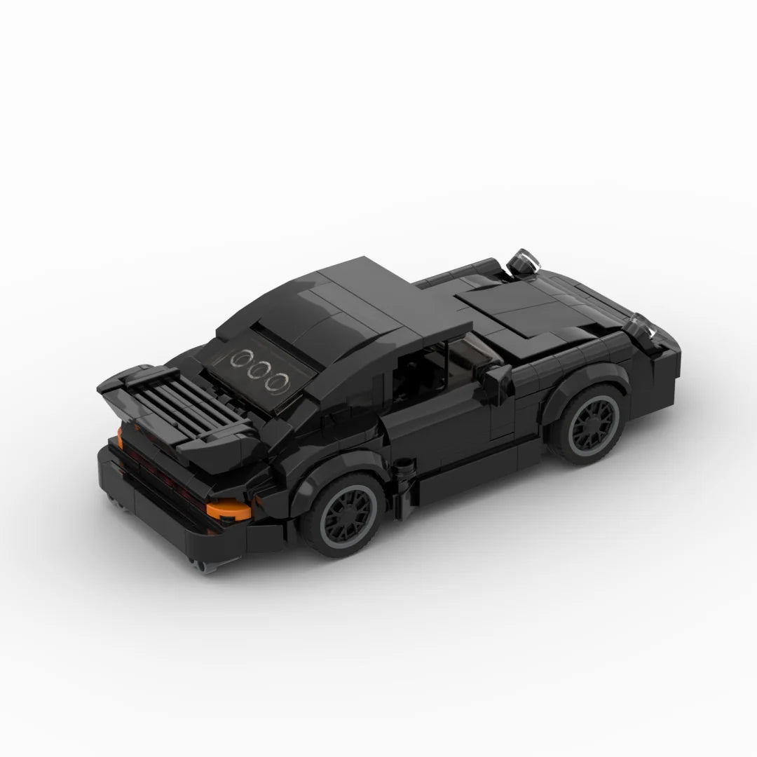 Black Bird Porsche (930)Turbo Lego