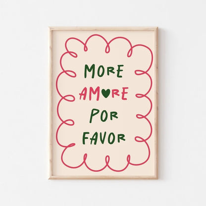 Food Art Quote Pasta Club Canvas