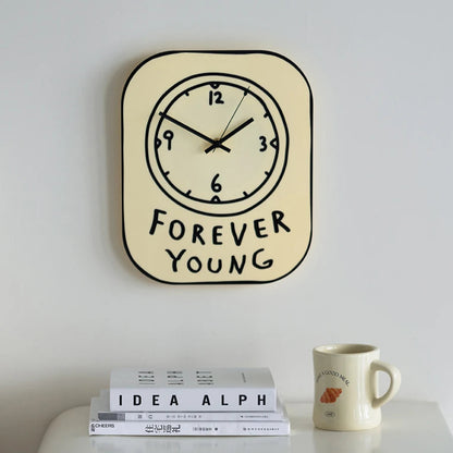 Minimalist Forever Young Clocks