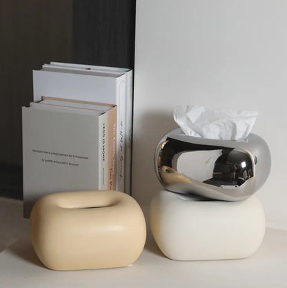 Minimalism Ceramic Tissue Box