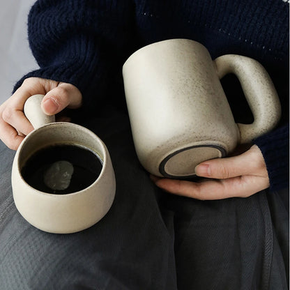 Japanese Stoneware Retro Coffee Mugs