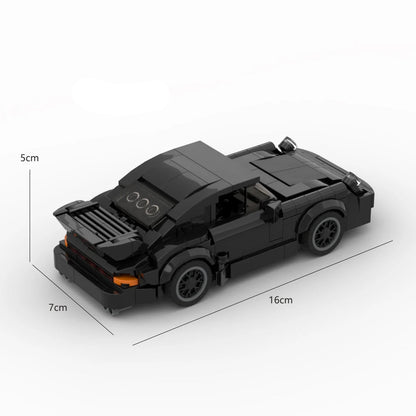 Black Bird Porsche (930)Turbo Lego