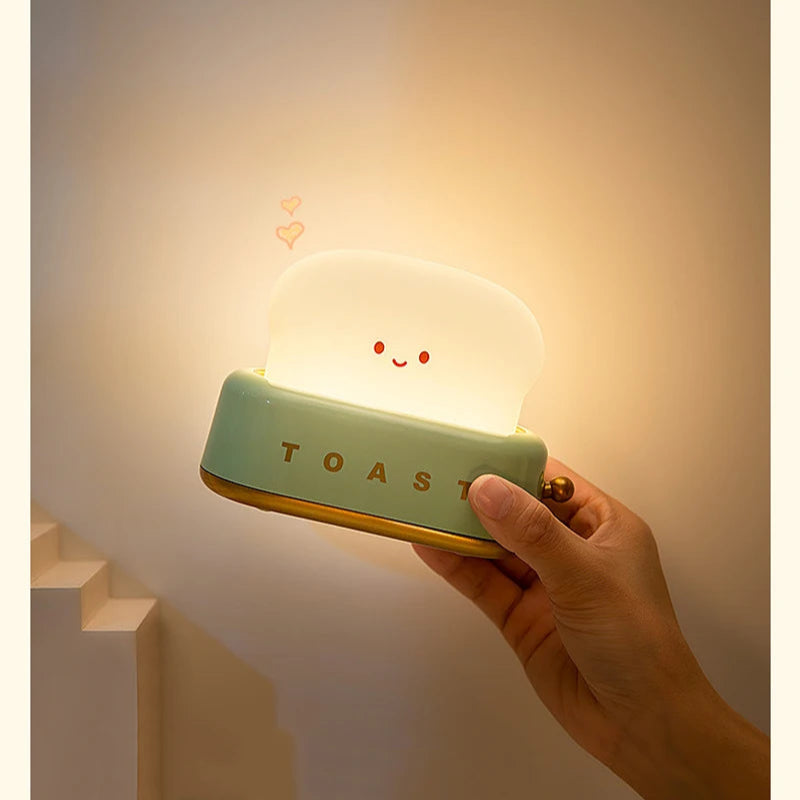 Bread Toast Cartoon LED Night Lights