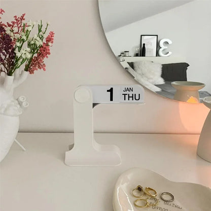 Ins Creative Flippable Calendar